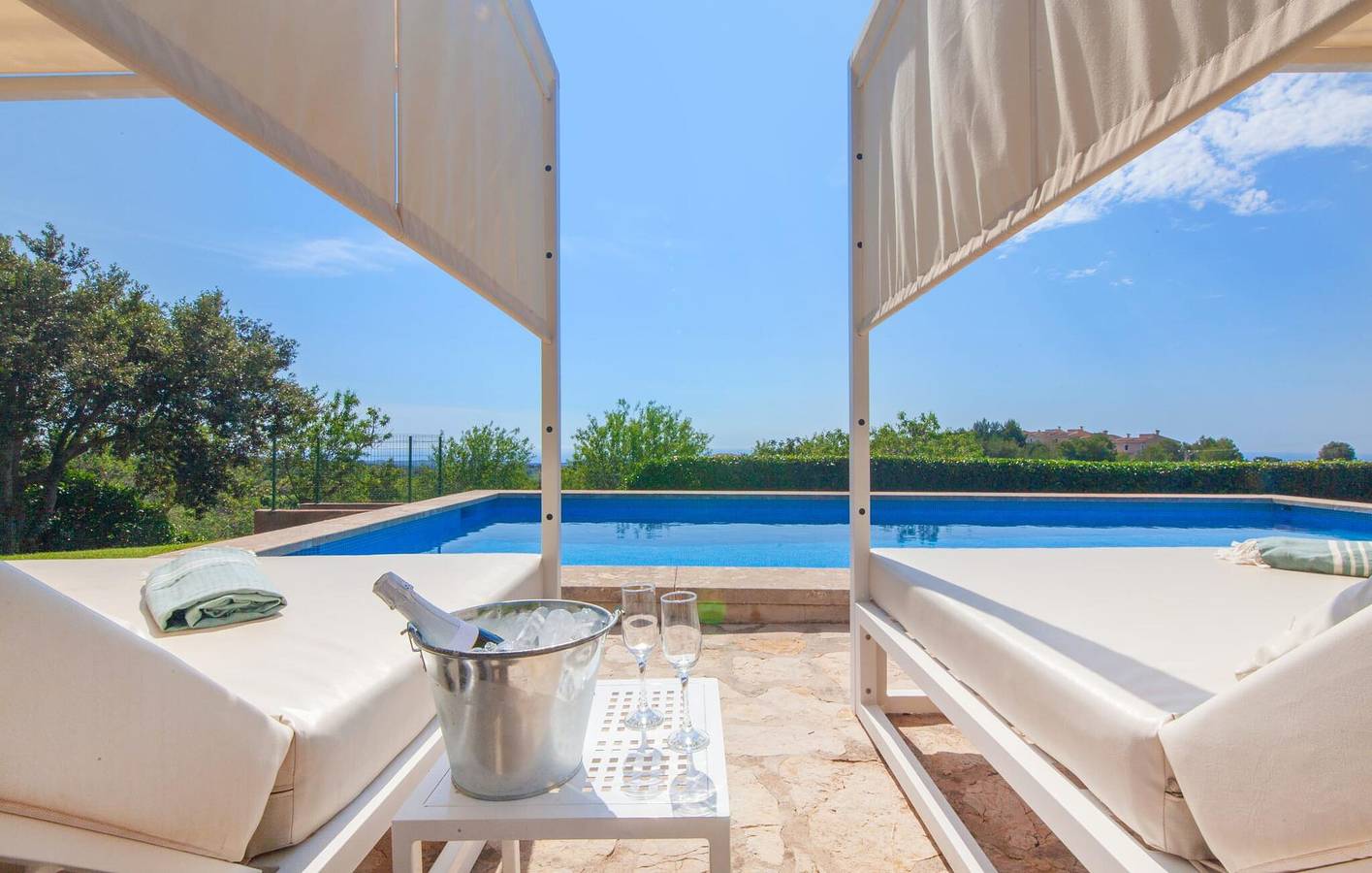 Appartement avec vue sur la mer, avec piscine et terrasse - à 300 m du club de golf in Felanitx, Majorque du Sud