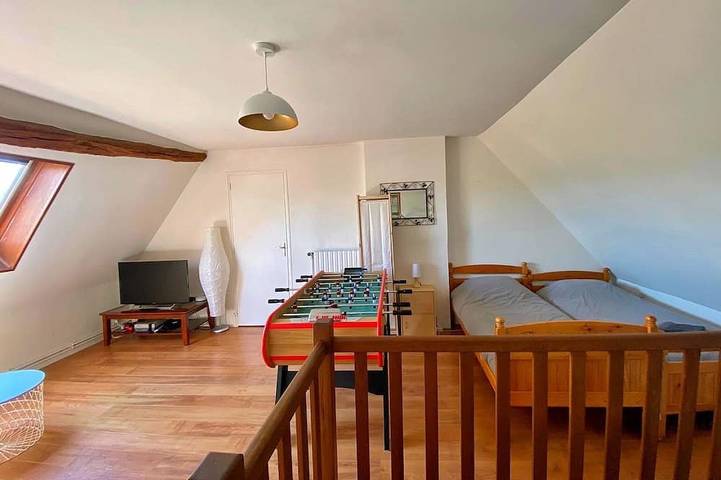 House with heated pool 1h30 from Paris. in Chapelle-Guillaume, Nogent-le-Rotrou und Umgebung
