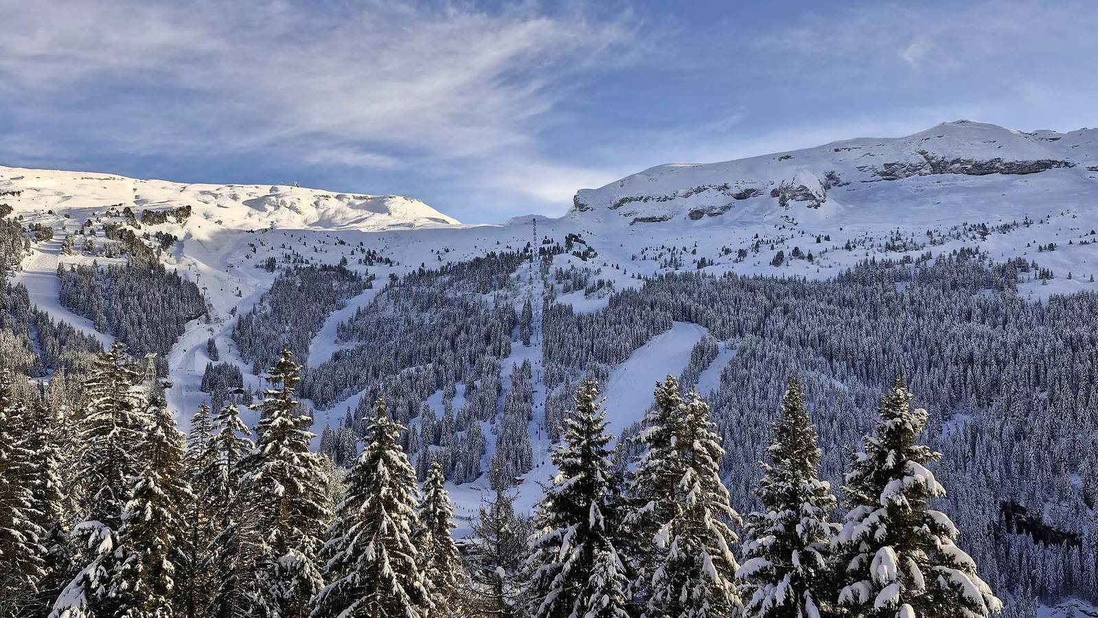 Entire apartment, Renovated apartment · Resort center · Balcony · Covered parking in Flaine, Grand Massif