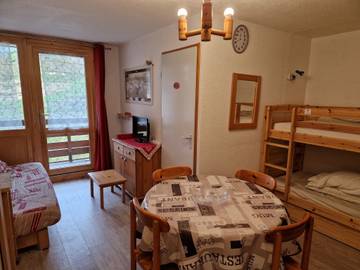 Gîte pour 4 personnes, avec balcon dans Plagne Montalbert