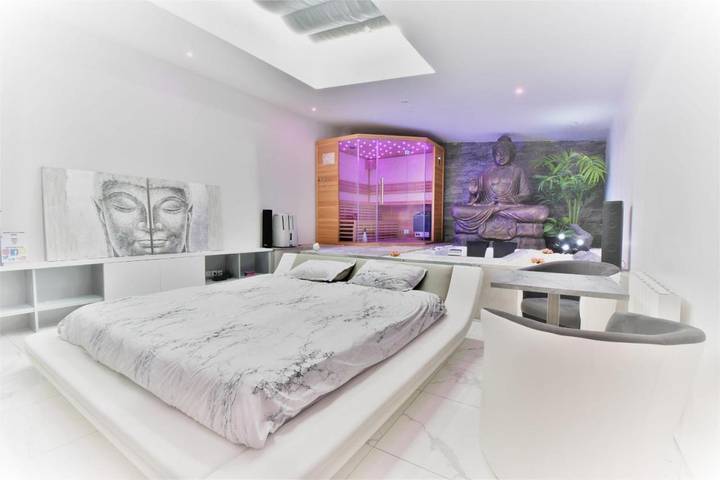 Appartement de vacances pour 2 personnes, avec sauna et jacuzzi
