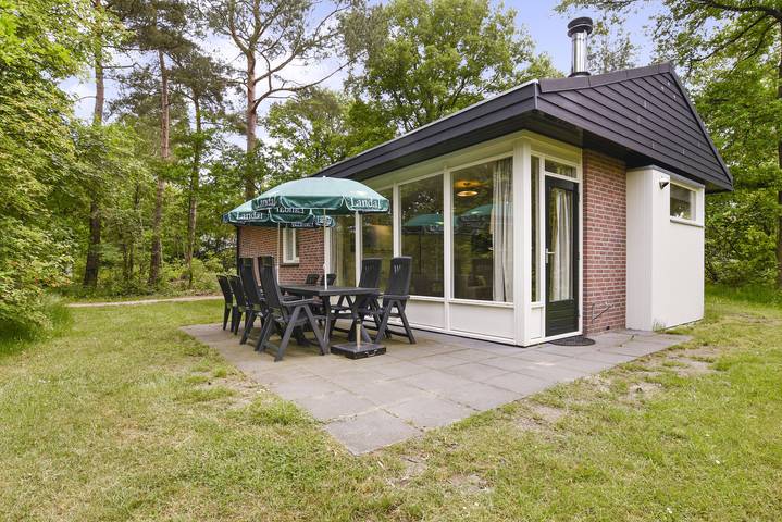 Bungalow voor 6 personen, met Balkon/Terras en Terras in Holten
