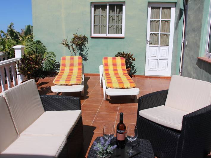 Ferienwohnung für 3 Personen, mit Garten in Los Llanos de Aridane