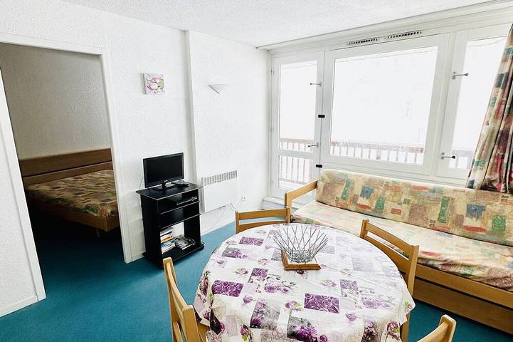 Location de vacances pour 4 personnes, avec balcon dans La Mongie