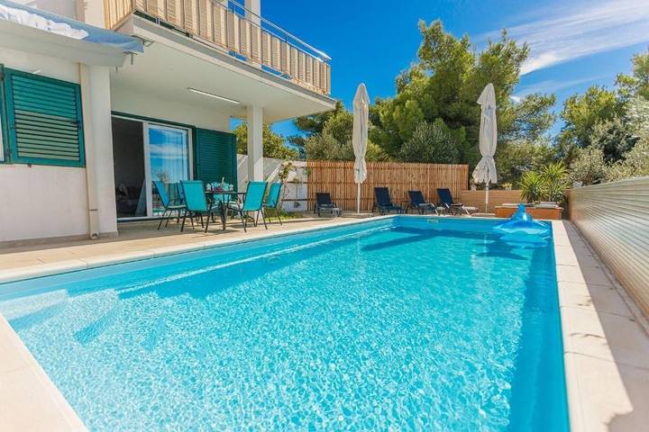 4-Zimmer-Haus mit Terrasse und Meerblick Milna, Brac in Milna, Brac