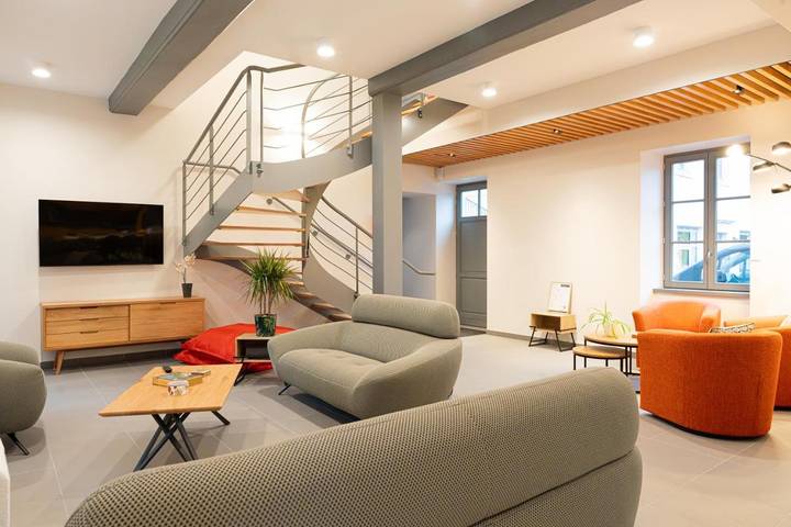 Maison de vacances pour 15 personnes, avec jardin