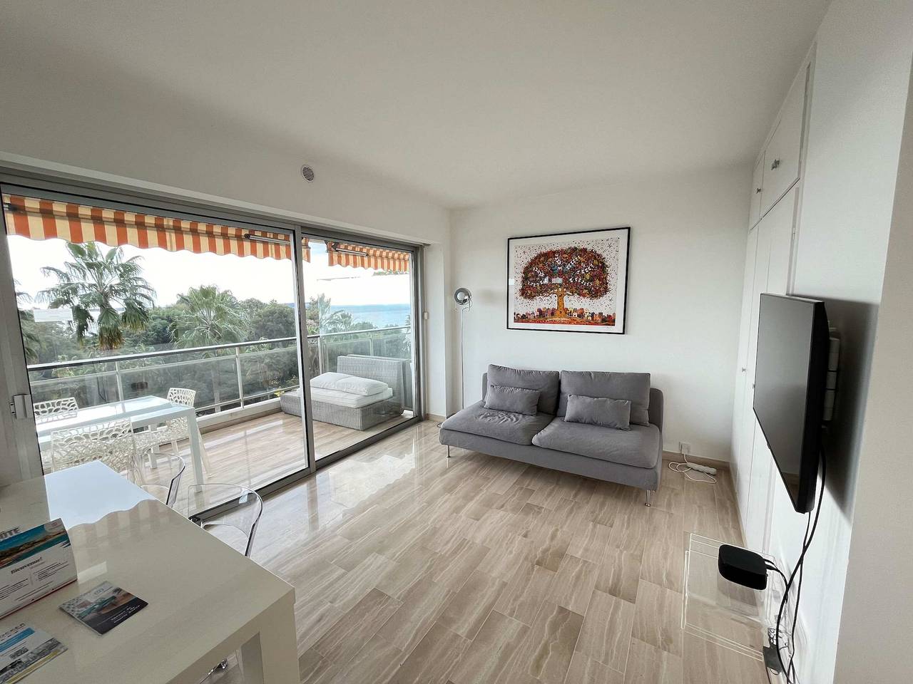 Geheel appartement, A023 - Magnifique studio avec vue mer panoramique in Vallauris, Cannes regio