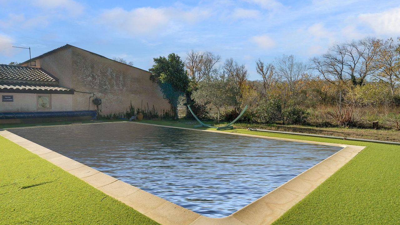 Maison de vacances pour 6 personnes avec jardin in Sauveterre, Région de Nîmes