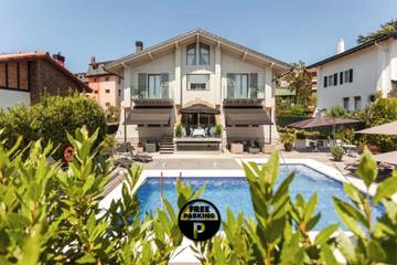Maison d’hôte pour 2 personnes, avec jardin ainsi que jacuzzi et piscine à San Sebastian