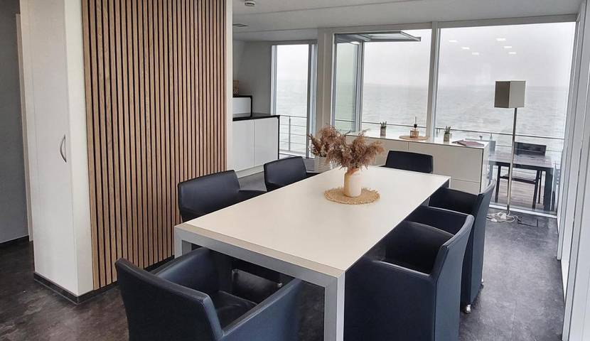 Ferienhaus für 6 Personen, mit Terrasse und Sauna sowie Seeblick und Ausblick in Geierswalde - 4