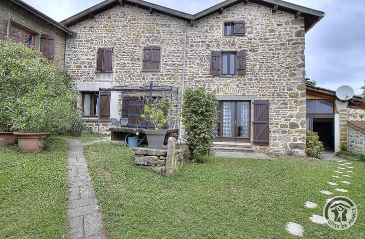 Casa vacanza per 10 persone, con giardino in Rodano