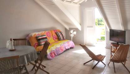 Gîte pour 4 personnes, avec jardin et balcon à Capesterre-de-Marie-Galante
