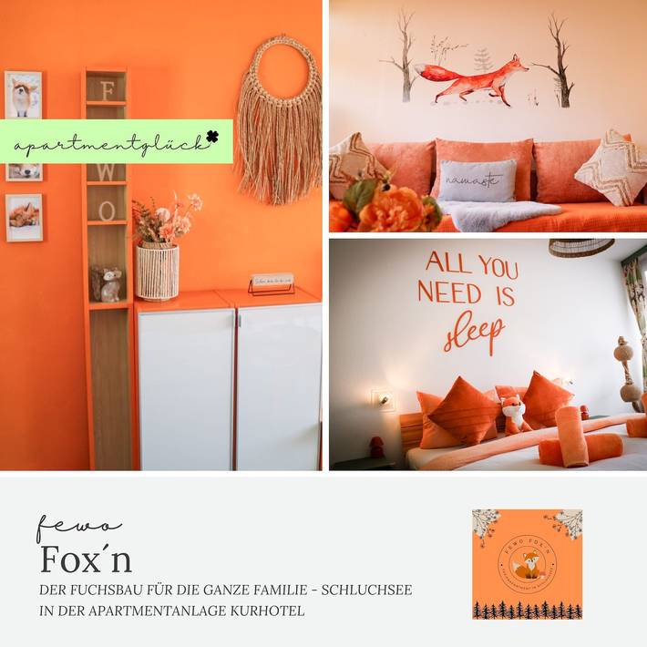 Ganze Wohnung, "Fewo Fox'n" - Die clevere Unterkunft mit Pool in Schluchsee Ort, Schluchsee