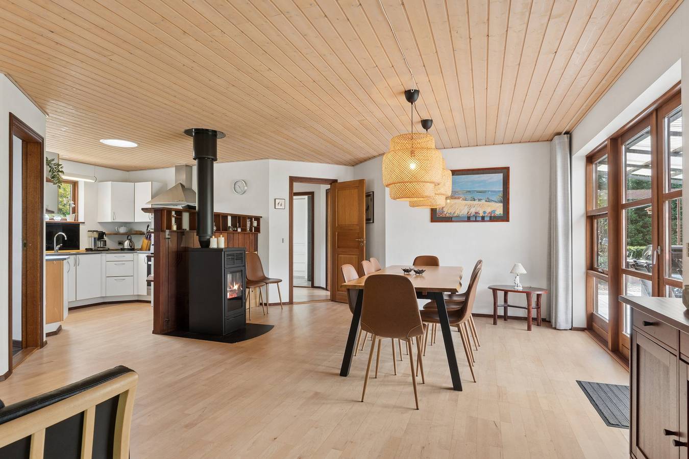 Ferienhaus mit Billard, Shelter und Feuerstelle in Silkeborg