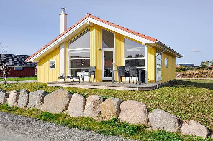 Ferienhaus für 6 Personen, mit Terrasse und Sauna