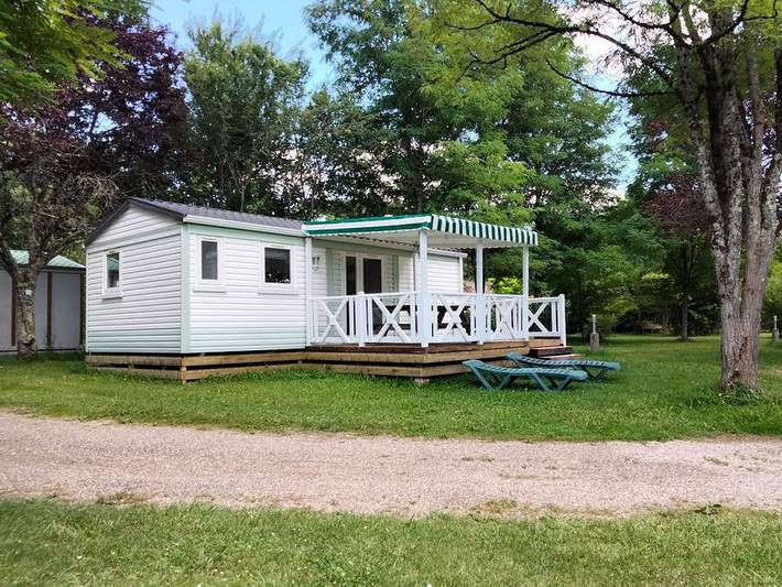 Mobil home pour 4 personnes, avec bassin pour enfant et sauna à Dévillac - 2