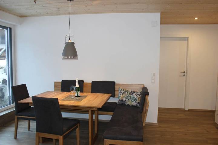 Ferienwohnung für 5 Personen, mit Terrasse und Ausblick im Montafon