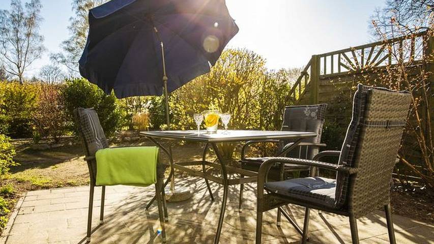 Hütte für 3 Personen, mit Terrasse auf Rügen