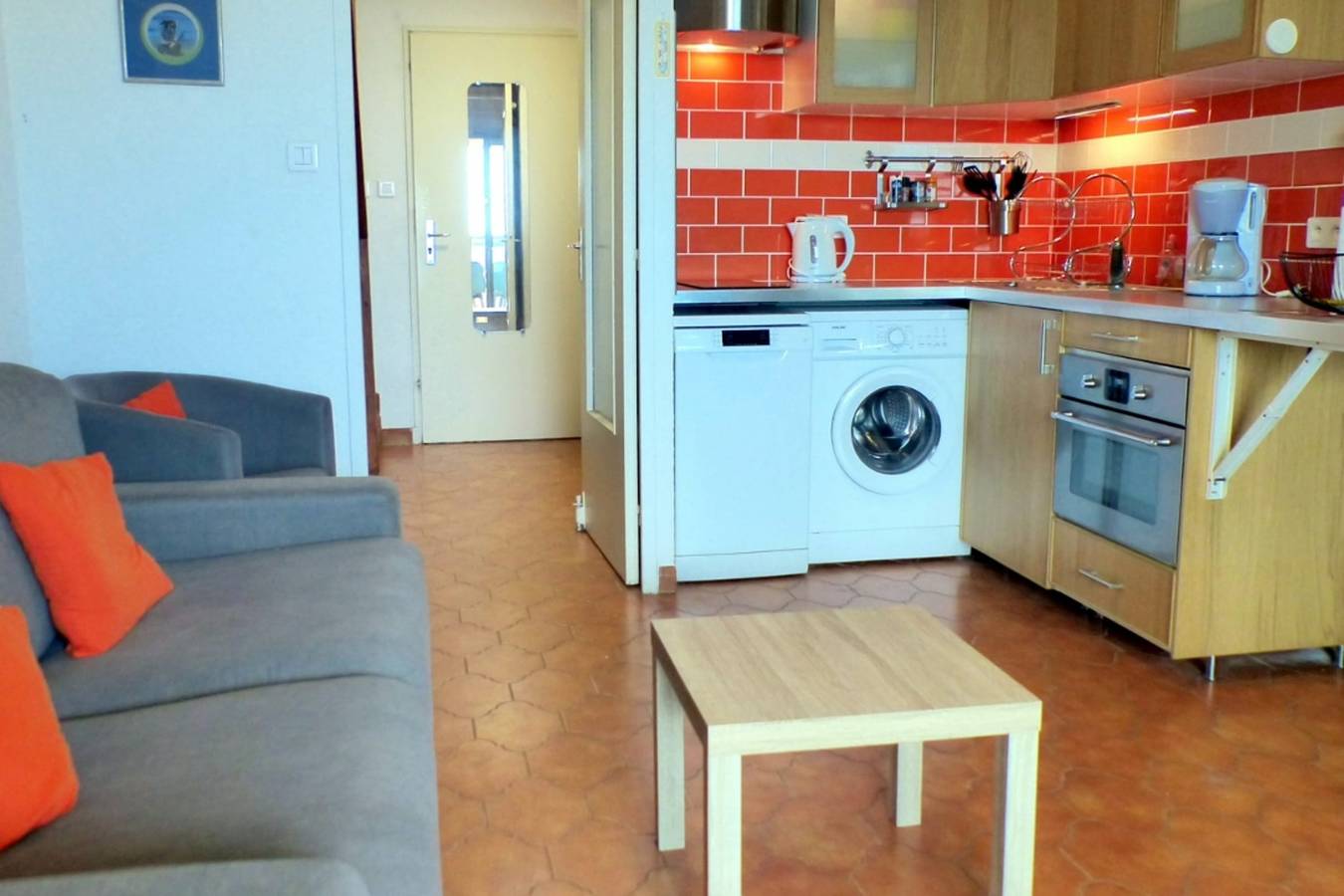 Ganze Wohnung, Ferienwohnung für 2 Personen mit Balkon in La Coudoulière, Six-Fours les Plages