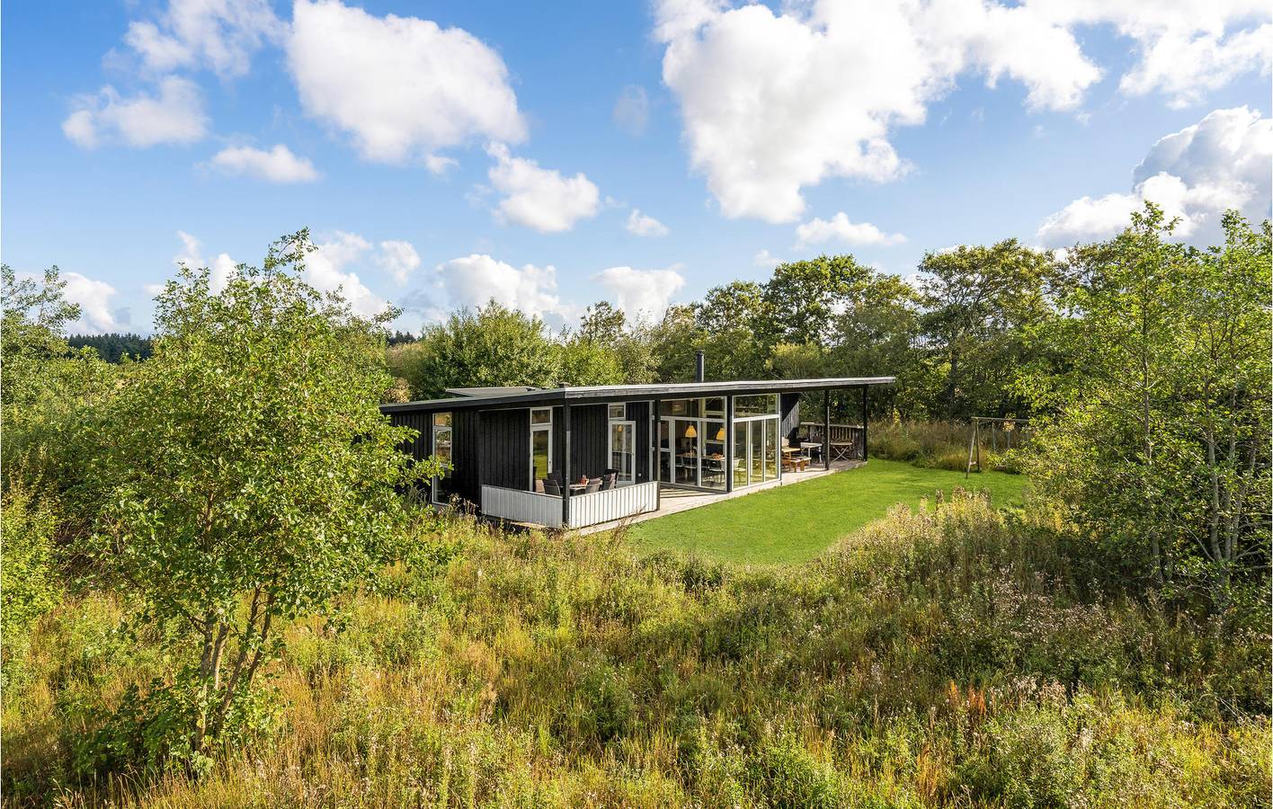 Holiday home for 8 people with terrace in Fjerritslev, Jammerbugt