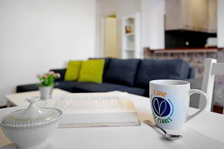 Appartamento intero, Appartamento per vacanze "White Sun" con terrazza privata e Wi-Fi in Playa Honda, San Bartolome