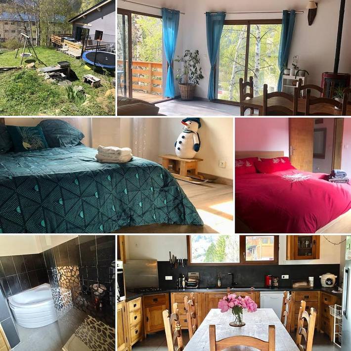 Location de vacances pour 6 personnes, avec jardin et vue, animaux acceptés à Porté-Puymorens - 2