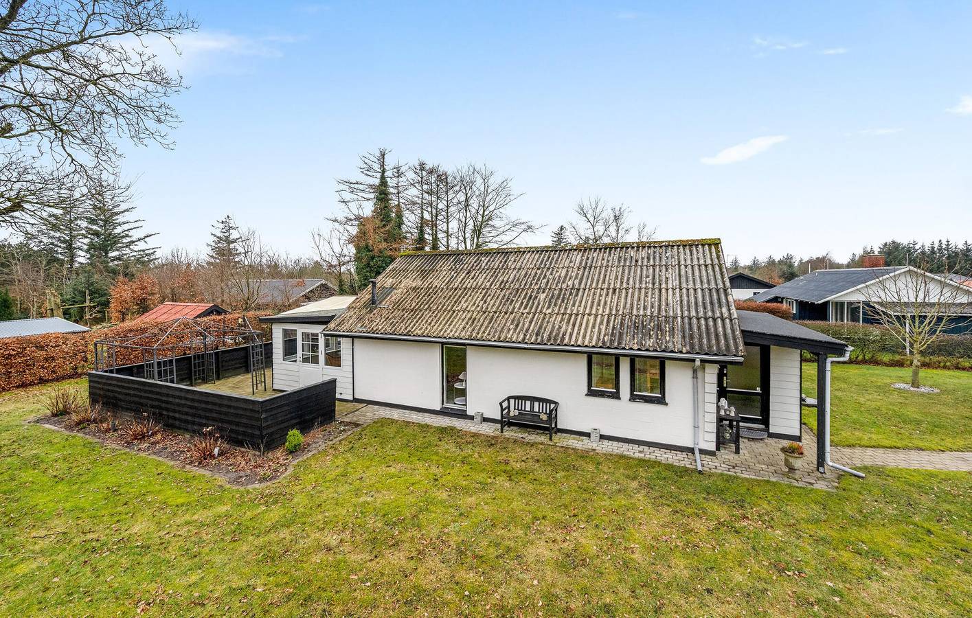 Ferienhaus für 4 Personen mit Garten in Skaven Strand, Ringkøbing Fjord