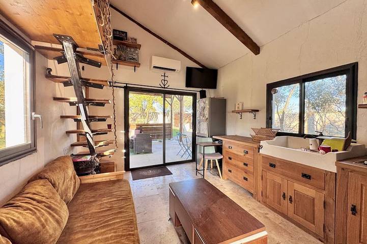 Apartamento entero, Le Mazet de l'Olivette, intimate and warm in Marguerittes, Region de Nimes