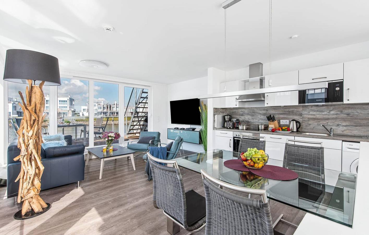 Appartement mit Meerblick, Terrasse und Parkplatz - Strand 1000m in Olpenitz, Kappeln