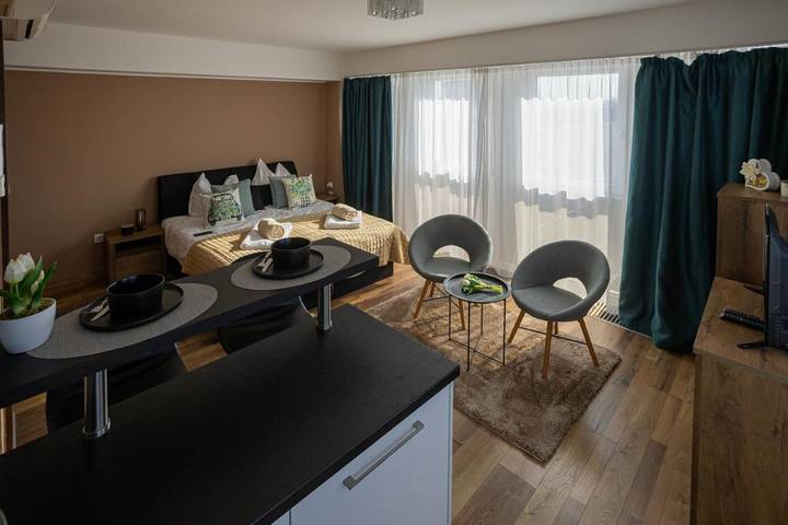 Apartament wakacyjny dla 2 osób, z widok w Eger