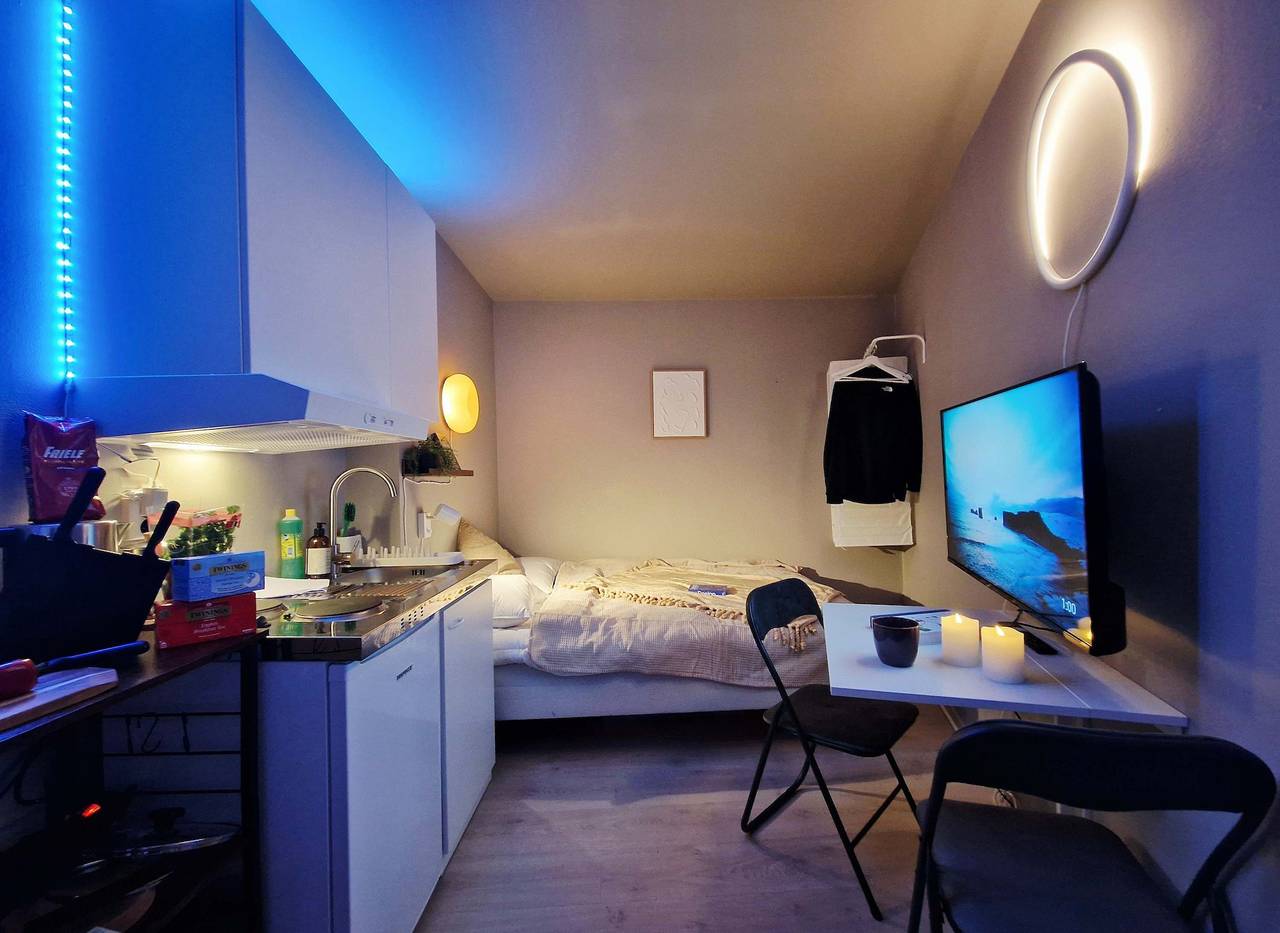 Hel leilighet, Cozy  Central Studio by the Bus Station in Bergenhus, Bergen