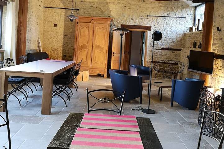 Maison de vacances pour 6 personnes, avec jardin ainsi que sauna et terrasse