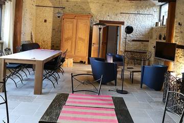 Location de vacances pour 6 personnes, avec terrasse ainsi que sauna et jardin à Sainte-Honorine-des-Pertes