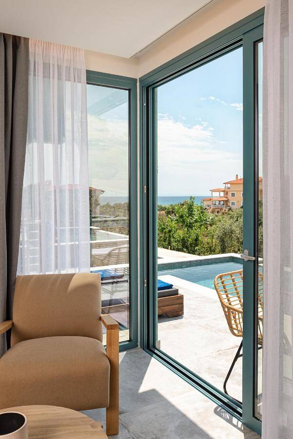 Ferienhaus für 2 Personen, mit Balkon und Terrasse sowie Whirlpool und Garten auf Thassos - 2