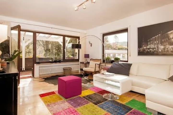 Ferienwohnung für 4 Personen, mit Balkon in Freiburg
