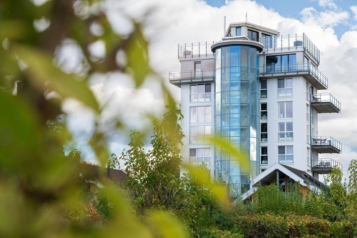 Ferienwohnung für 5 Personen, mit Seeblick und Balkon in Röbel-Müritz