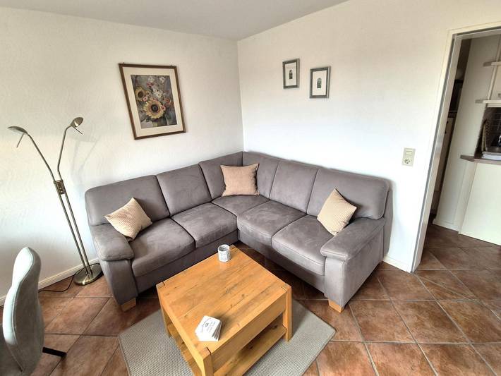 Ferienwohnung für 3 Personen, mit Terrasse und Garten, kinderfreundlich in Nieblum