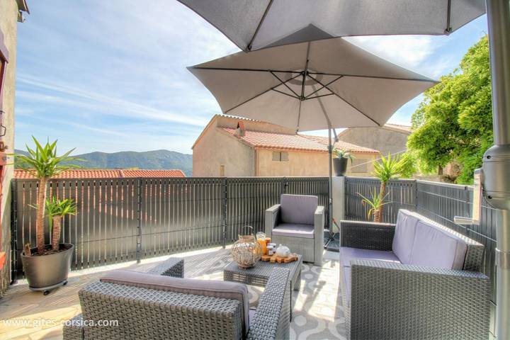 Gîte pour 2 personnes, avec Terrasse à Évisa