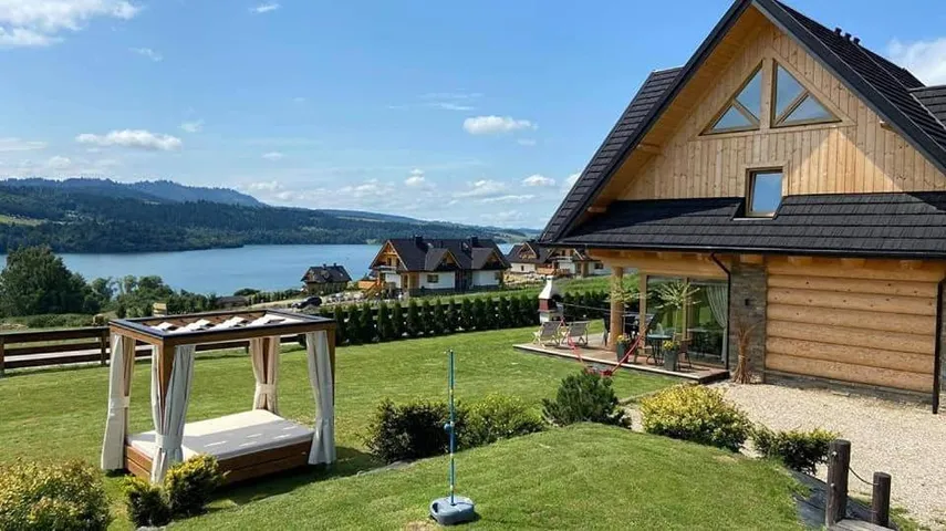 Casa de vacaciones para 6 personas, con jardín además de vistas al lago y vistas, Se admiten mascotas - 1