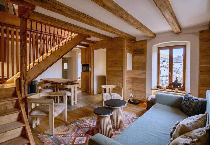 Gîte pour 6 personnes, avec terrasse et vue dans Station De Saint Veran - 2