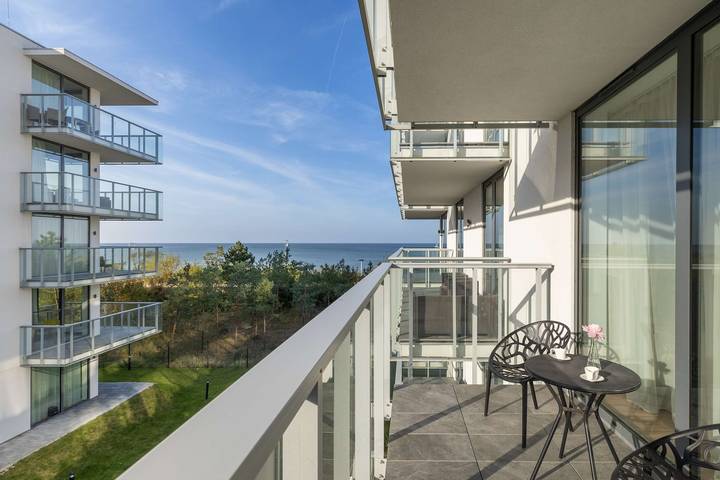 Studio für 2 Personen, mit Balkon/Terrasse, mit Haustier in Mielno - 3