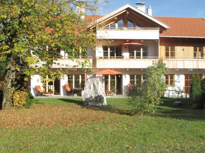 Ferienwohnung für 4 Personen, mit Balkon und Terrasse sowie Sauna
