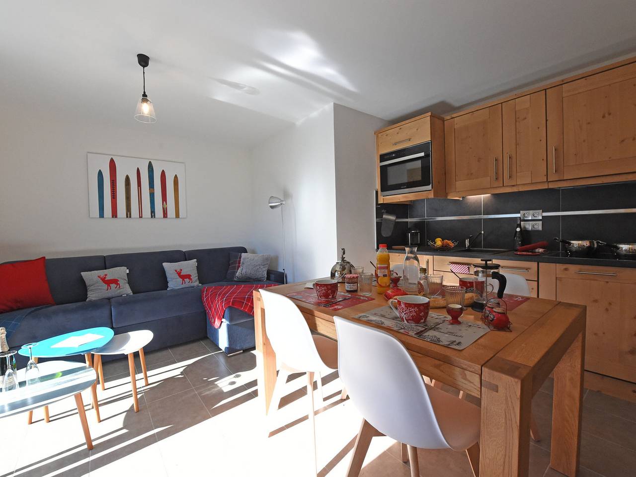 Appartement entier, Charmant appartement 2 pièces avec terrasse et Wifi au centre de Samoëns in Samoëns, Région de Bonneville
