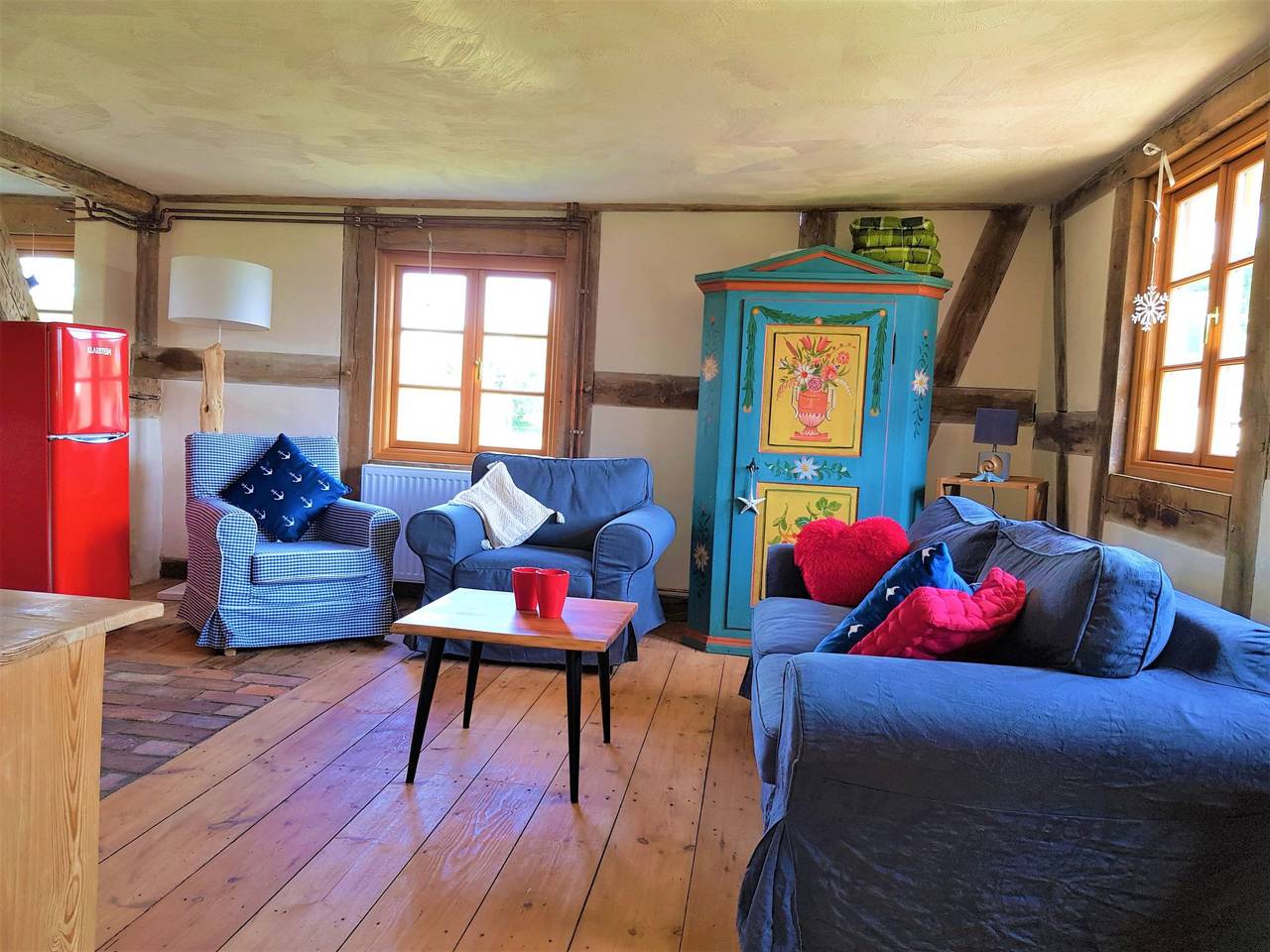 Ganze Wohnung, Fischerhus Lütthauke in Altwarp, Vorpommern Greifswald