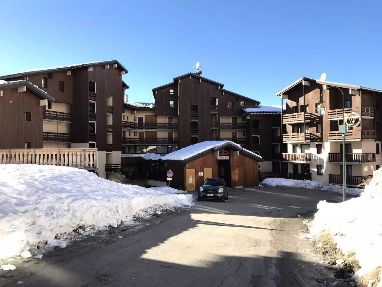 Apartamento entero, Val Thorens ubicación: apartamento con dormitorio, balcón al sur, borde de pistas in Val Thorens, Les Trois Vallées