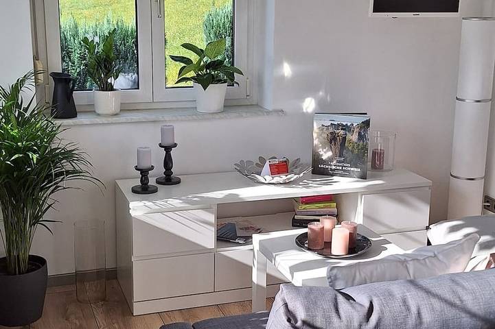 Ferienwohnung für 4 Personen, mit Terrasse und Garten in Bastei