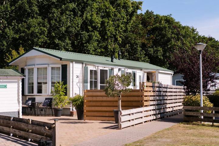 Chalet voor 4 personen, met tuin en uitzicht op Texel