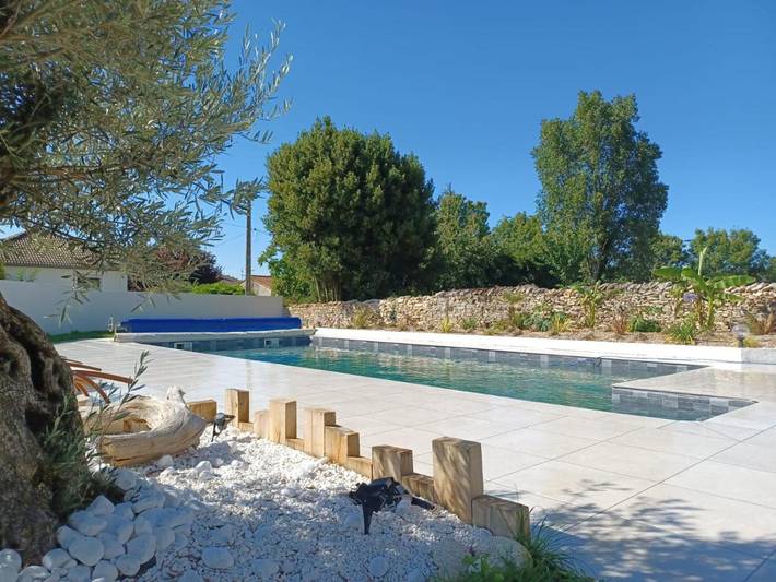 Villa pour 8 personnes, avec sauna ainsi que jardin et piscine