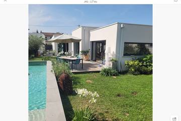 Location de vacances pour 5 personnes, avec jardin, animaux acceptés à Bègles