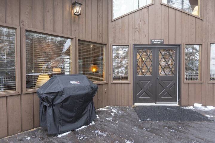 Blockhütte für 10 Personen, mit Balkon in Montana